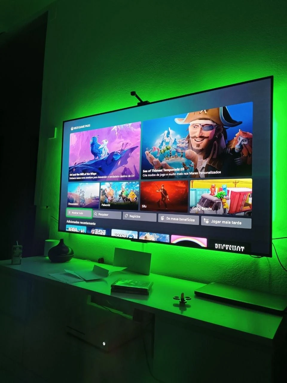 Xbox One S 500GB com dois jogos (FIFA 22 e GTA V) pronta a jogar – photo 10